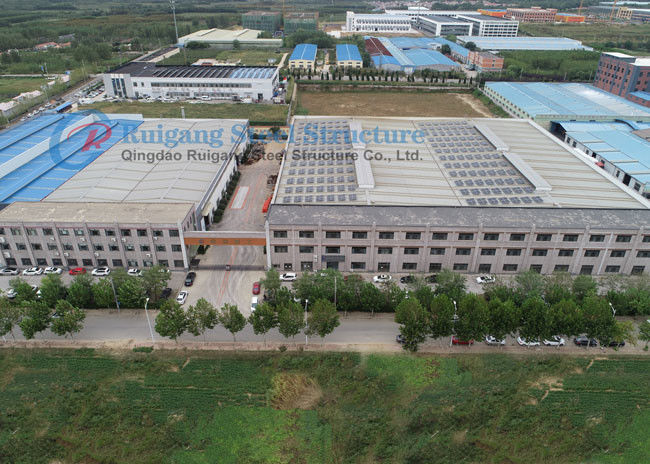 Qingdao Ruigang Steel Structure Co., Ltd. línea de producción del fabricante