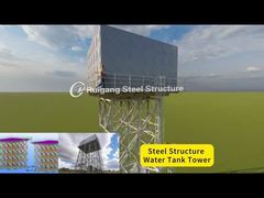 Estacionamiento de la torre del tanque de agua elevado