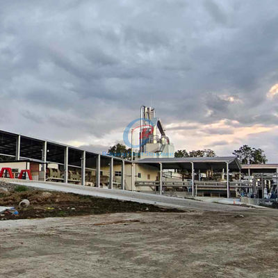 Edificio comercial de acero con marco de portal Edificios prefabricados de acero ligero con marco de acero