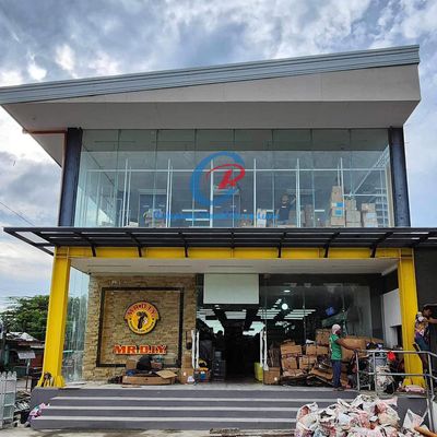 Edificio de acero de montaje rápido de varios pisos para almacén industrial
