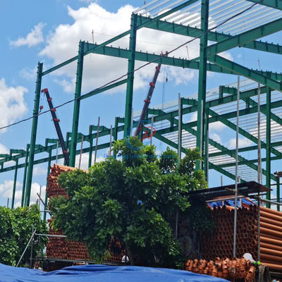 Soluciones de construcción de estructuras prefabricadas de acero para la arquitectura moderna