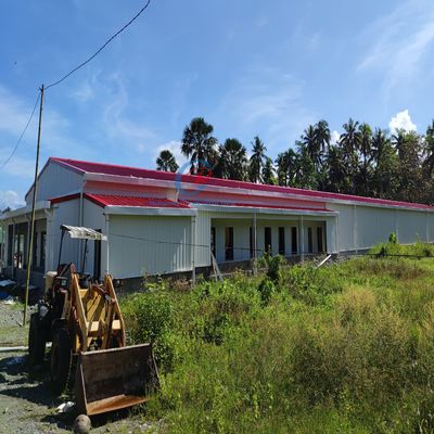Fabricación moderna de estructuras de acero ligero con sistema de alimentación integrado