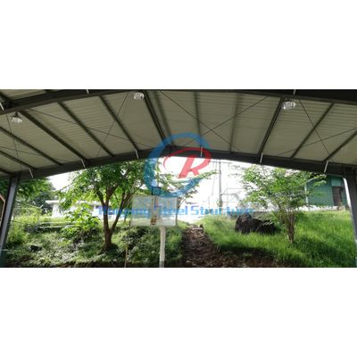Corte de baloncesto de acero robusto de bajo mantenimiento Estadio de estructura de acero prefabricado