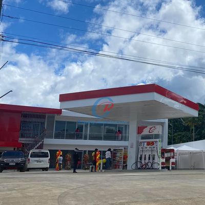 Estructura de acero ligero Canopy de marco de acero prefabricado personalizado