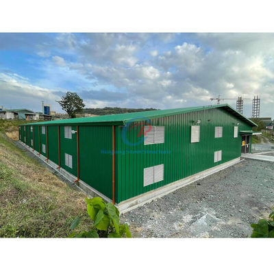 Estructura de almacén económico PEB, edificio de acero preconstruido