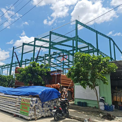 Edificios de acero preconstruidos para la educación, estructuras de acero para la construcción institucional