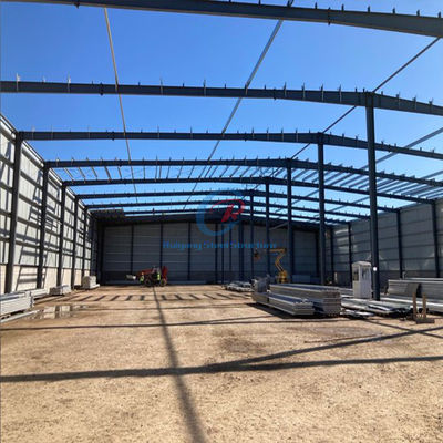Construcción industrial / comercial de acero PEB Edificios prefabricados de acero fuertes