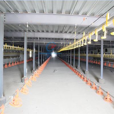 Construcción de estructuras de acero resistentes al fuego Edificios de acero para el ganado