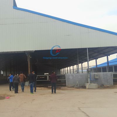 Cabaña de aves de corral de acero prefabricada de alta resistencia Casas de aves de corral de acero personalizadas