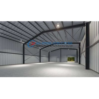 Arquitectura del marco metálico Estructura de acero, Almacén de construcción de acero sostenible