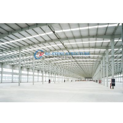 Edificios de almacén de acero prefabricados ligeros con extensión del ciclo de recubrimiento