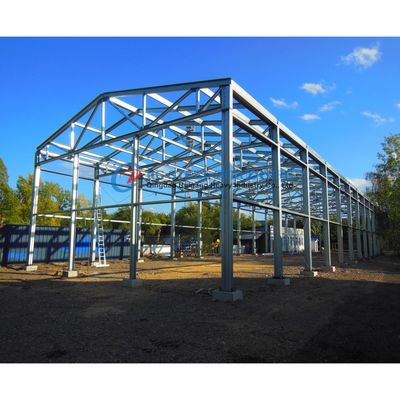 Estructura de acero galvanizado / pintado Almacén de almacenamiento Resistente a terremotos
