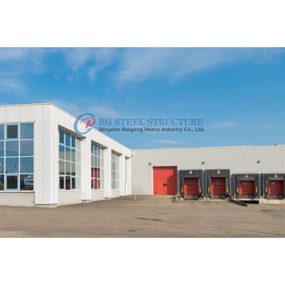 Taller de estructuras de acero pintado / galvanizado con ventilación robusta / sistemas de control climático