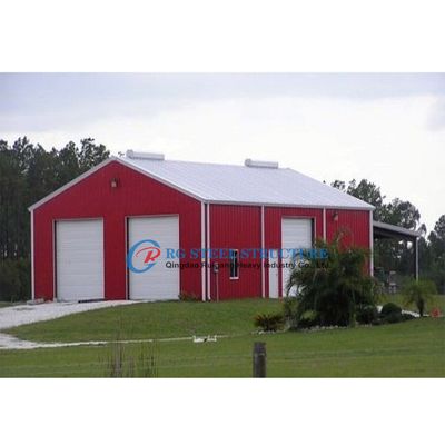 Estructura de acero de alta resistencia Hangar Resistente a terremotos Bajo mantenimiento