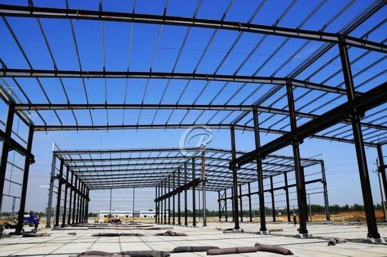 PEB personalizado Marco de acero estructural Edificio comercial Bajo mantenimiento
