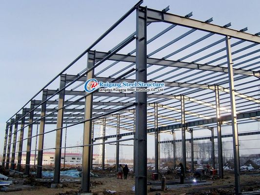 Proyecto profesional de techos de gable PEB estructura de acero Edificio de almacenamiento
