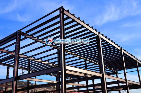 Construcción de edificios de metal soldado Taller de estructuras prefabricadas de acero prefabricadas