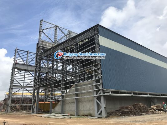 AWS Peb Taller de estructura de acero Dibujo Edificio de oficinas prefabricado Almacén industrial