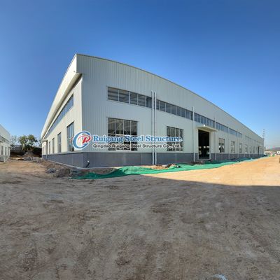 Prefabricado portátil ensamblado estructura de acero almacén asequible