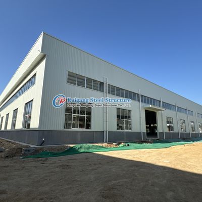 Edificio de almacenes de estructuras prefabricadas de acero