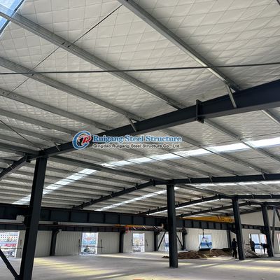 Diseño de edificios industriales Estructura de acero Almacén de peso ligero Certificados SGS/CE/ISO