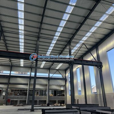Almacén de metal prefabricado de suelo industrial de mezzanine personalizado