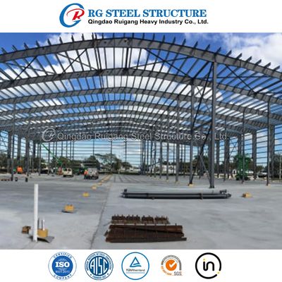 Construcción prefabricada de estructuras de acero de larga envergadura Edificios prefabricados Almacén de metal Taller de oficinas Edificio de fábrica