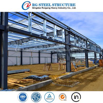 Construcción metálica Edificio industrial prefabricado de metal para almacén/taller/oficina