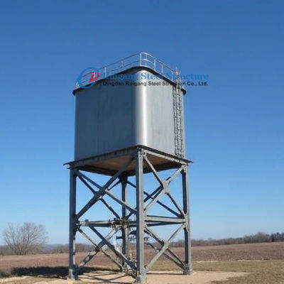Tanque de almacenamiento de agua potable Torre de acero seccional Torre de depósito de agua 5m