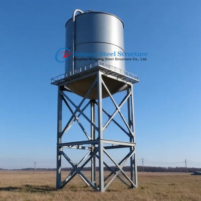 Torre de aguas elevadas 12m 100m3 de acero galvanizado