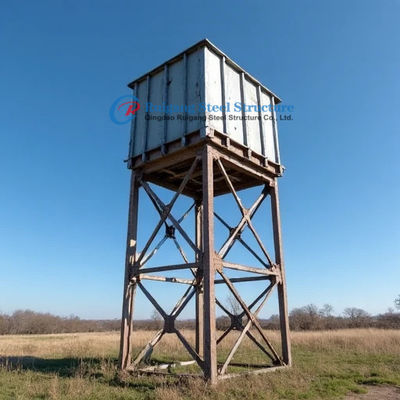 Energía Casa Tanque de agua Cuadro de acero Torre de agua Tanque de agua de acero galvanizado