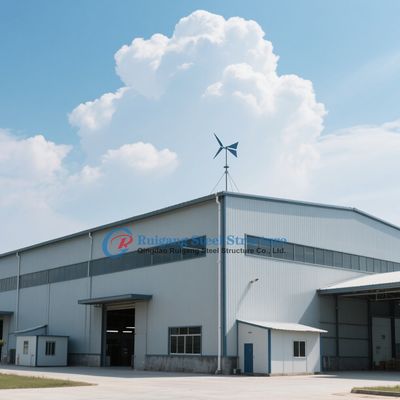 Almacén de acero de estructura despejada personalizado con vida útil de 50 años