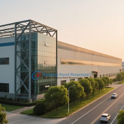 Construcción de un almacén con estructura de acero ligero Servicio único 1000 metros cuadrados Apoyo técnico gratuito