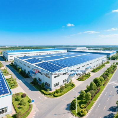 Construcción prefabricada de acero Fabrica industrial Taller almacén Construcción de metal Edificio