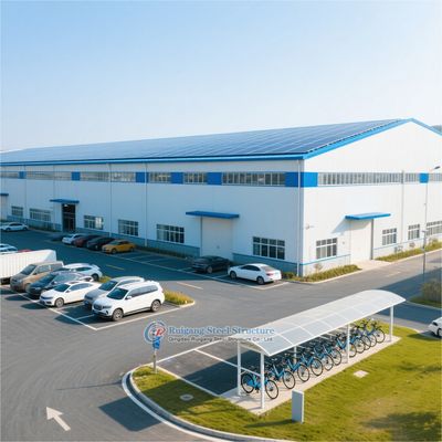 Almacén de estructura de acero personalizado para talleres automotrices