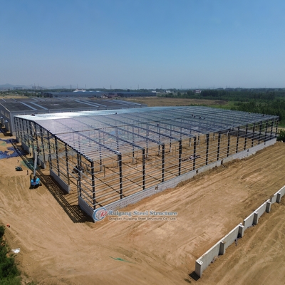 Taller industrial prefabricado de estructura de acero de alta calidad para uso comercial