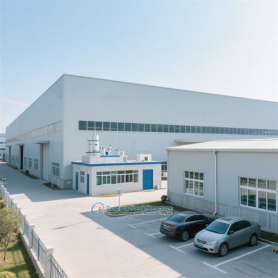 Almacén de estructura de acero personalizado para almacenamiento de emergencia