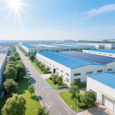 Almacén de estructura de acero personalizado con espacio de oficina