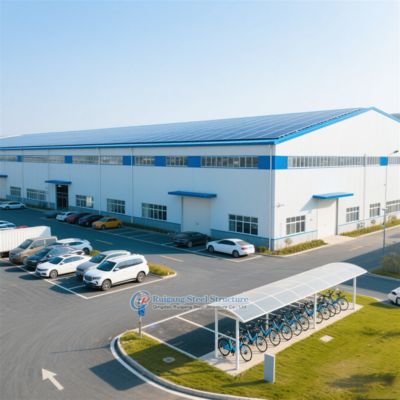 Almacén de estructura de acero personalizado con 50 años de vida útil