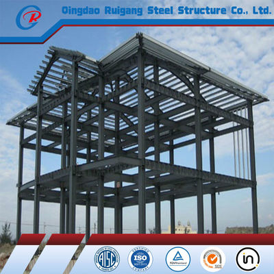 Construcción prefabricada de estructuras metálicas aisladas de 3 pisos