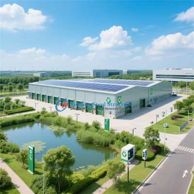 Steel Structure Construction Peb Metallic Warehouse Workshop Hangar Fabrication