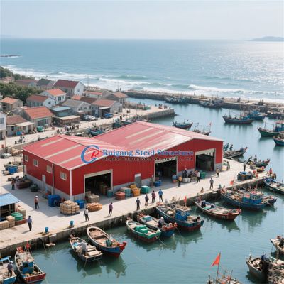 Edificio prefabricado de construcción inmobiliaria con estructura de acero