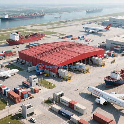 Cobertizo prefabricado Estructura de acero Taller de metal Edificio Almacén