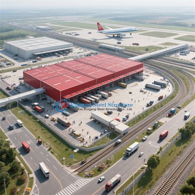 Edificio de estructura de acero fácil de montar