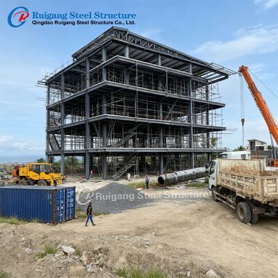 Construcción de estructuras de acero ligero prefabricadas de varios pisos